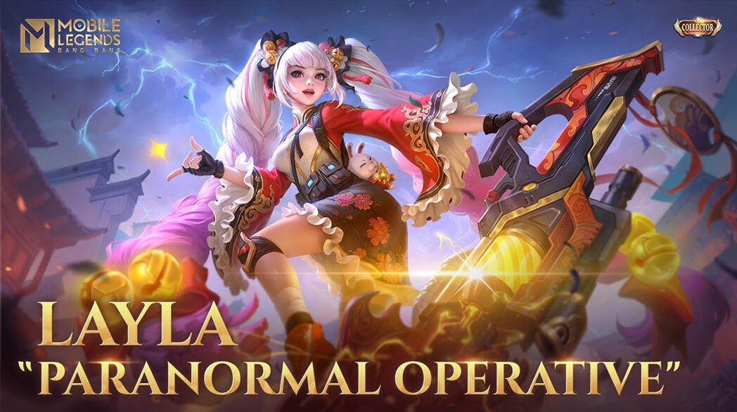 New Collector Skin | Layla &quot;Paranormal Operative&quot; | Mobile Legends: Bang Bang